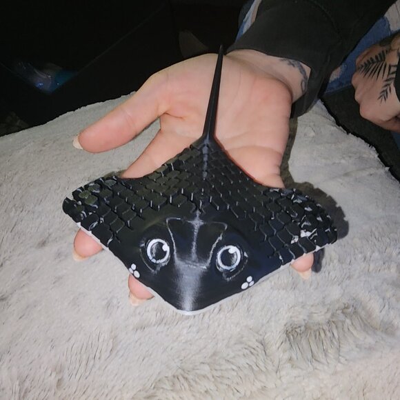 3d Printed Articulated Manta Ray - Picture 6 of 6